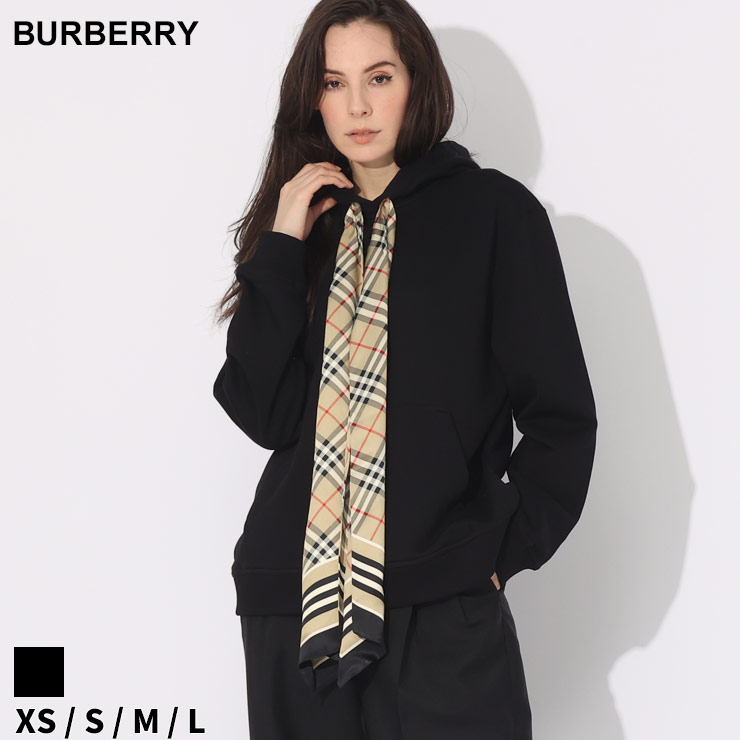 バーバリー パーカー BURBERRY レディース スカーフディテール 