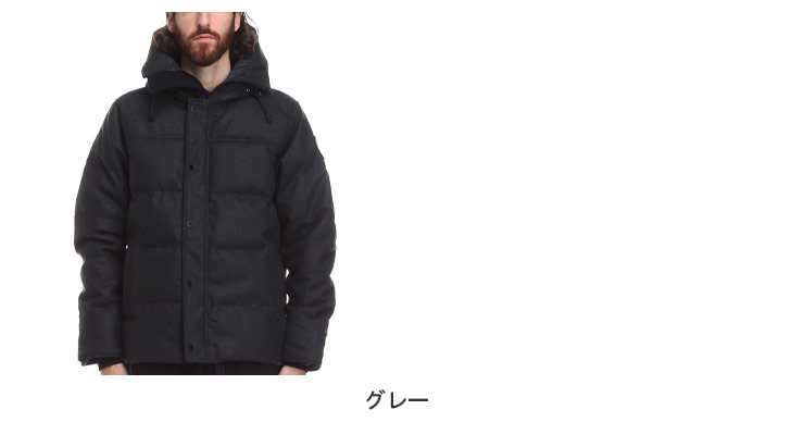 国内発送【 】Macmillian ダウンパーカ ウール混紡 国内発送【CANADA GOOSE】Macmillian ダウンパーカ ウール混紡