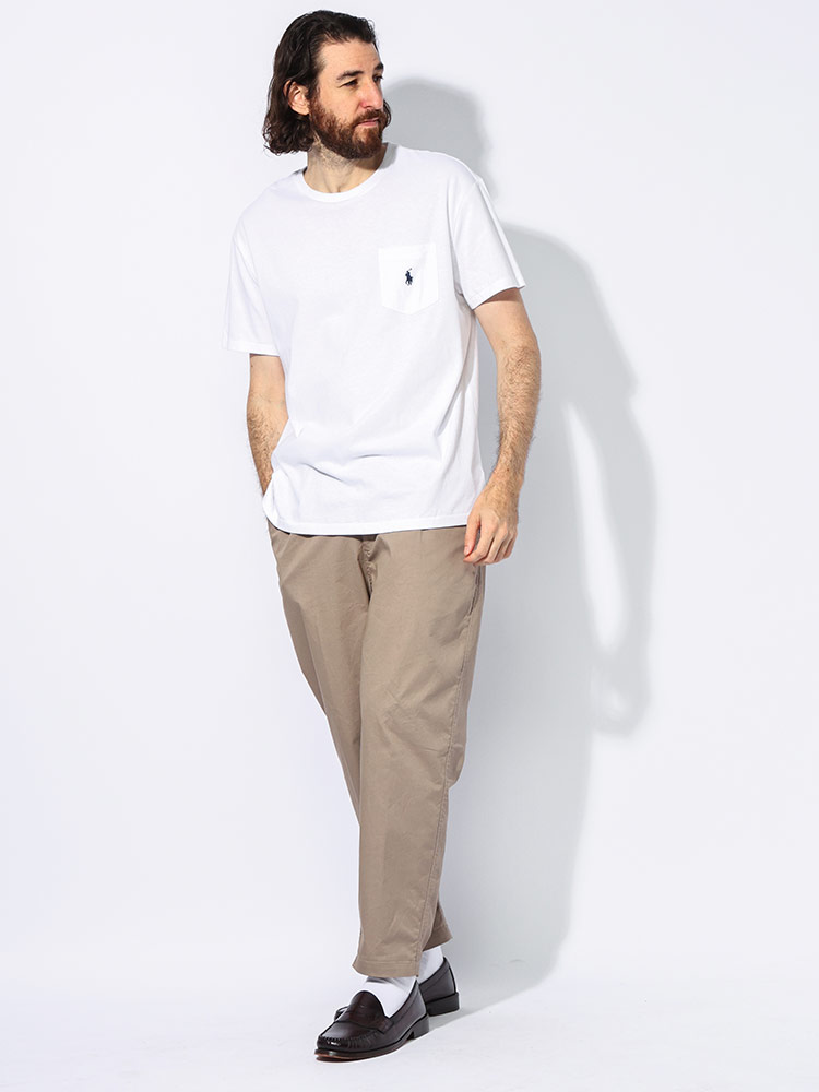 POLO RALPH LAUREN ポロラルフローレン ロゴ刺繍入りポケット付