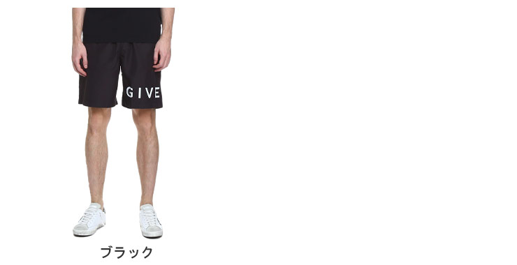 ジバンシー パンツ ジバンシィ GIVENCHY ハーフパンツ メンズ ロゴ