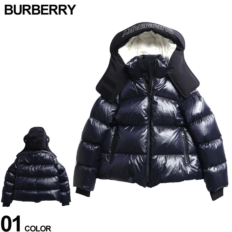 バーバリー BURBERRY デタッチャブルフード ナイロン パファー 