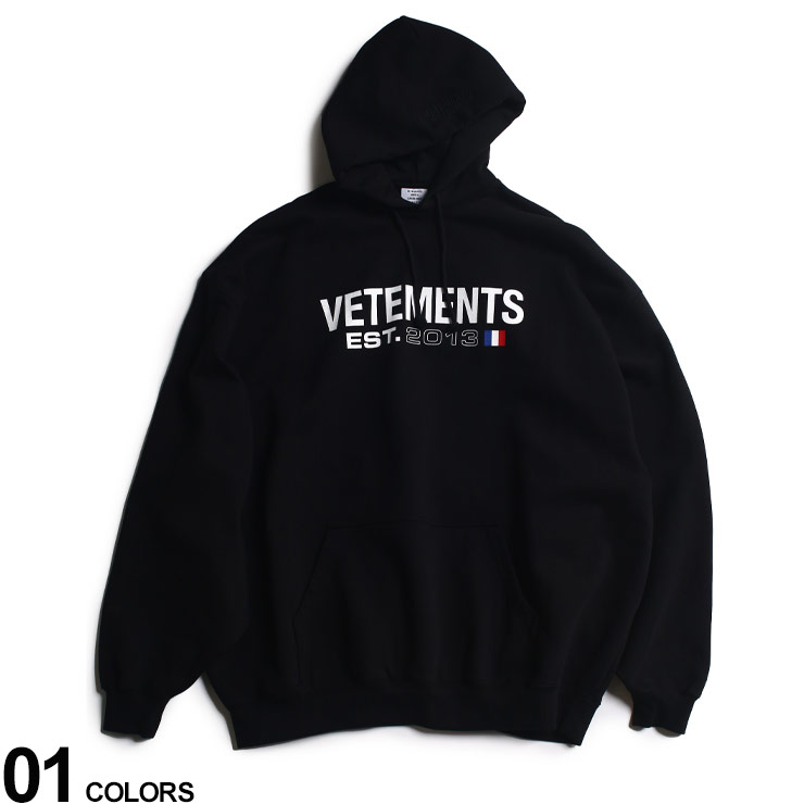 ヴェトモン パーカー VETEMENTS メンズ フーディー スウェット ロゴ