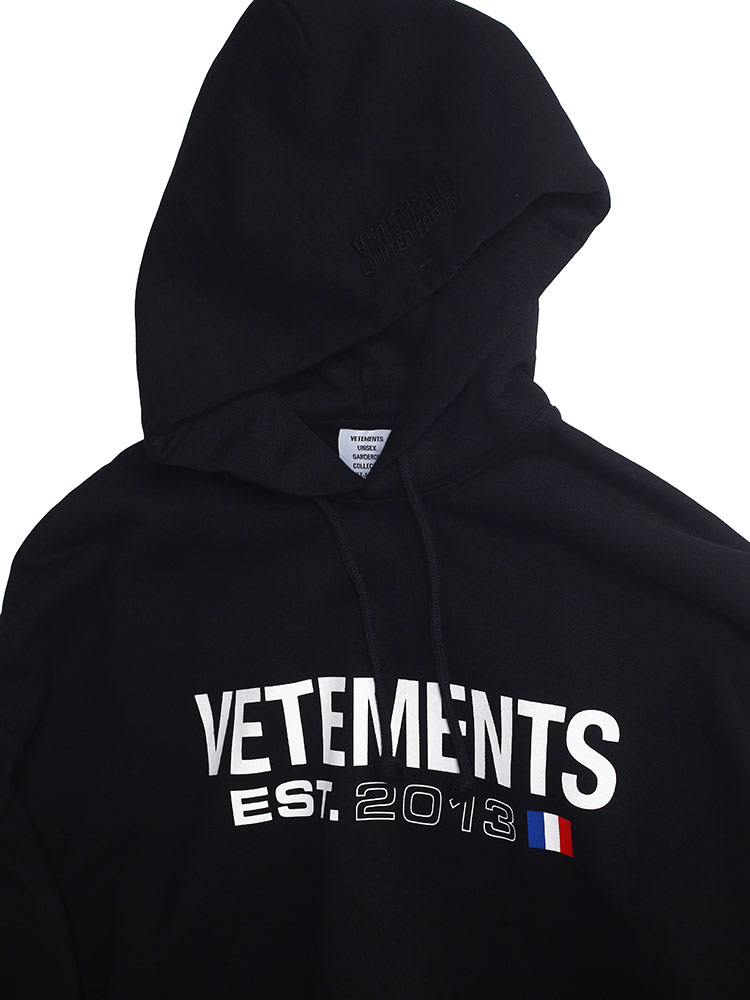 VETEMENTS ヴェトモン パーカー メンズ フーディー スウェット
