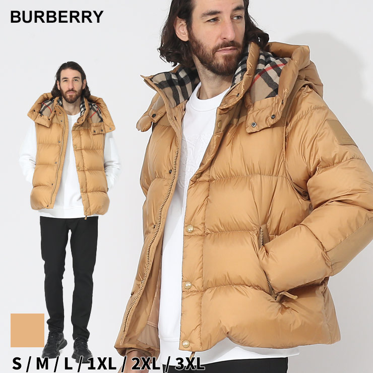 バーバリー ダウン BURBERRY メンズ ダウンジャケット デタッチャブル