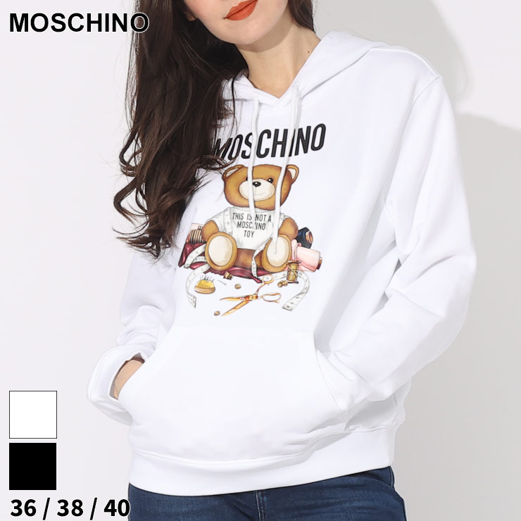 モスキーノ パーカー MOSCHINO レディース フーディー スウェット ベアプリント TAILOR TEDDY ブランド トップス  MHLA17075528 : 7687200098 : ゼンオンライン - 通販 - Yahoo!ショッピング