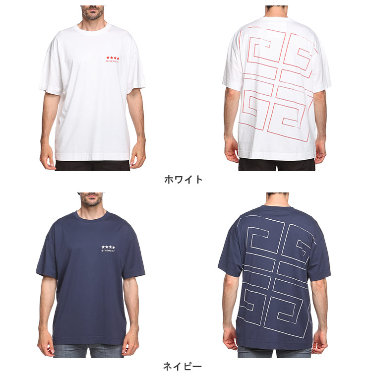 GIVENCHY (ジバンシィ) BIGロゴ バックプリント クルーネック