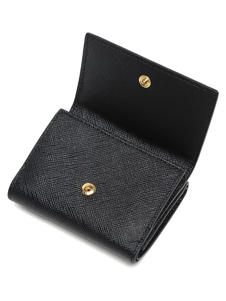 PRADA（プラダ） 財布 サフィアーノレザー スナップボタン開閉
