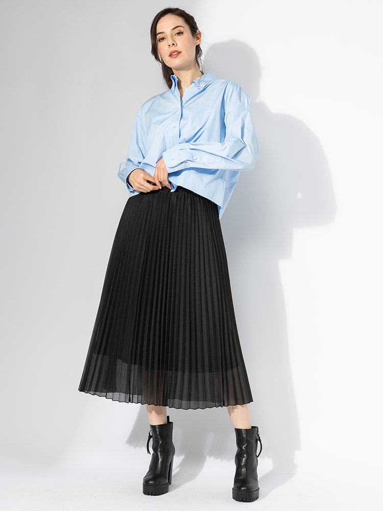 miu ミュウミュウ シャツ MIUMIU レディース 裾カットオフ