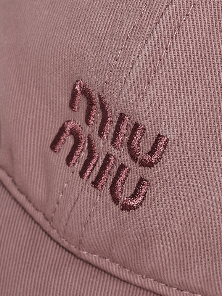 miu miu（ミュウミュウ） 帽子 キャップ レディース コットン