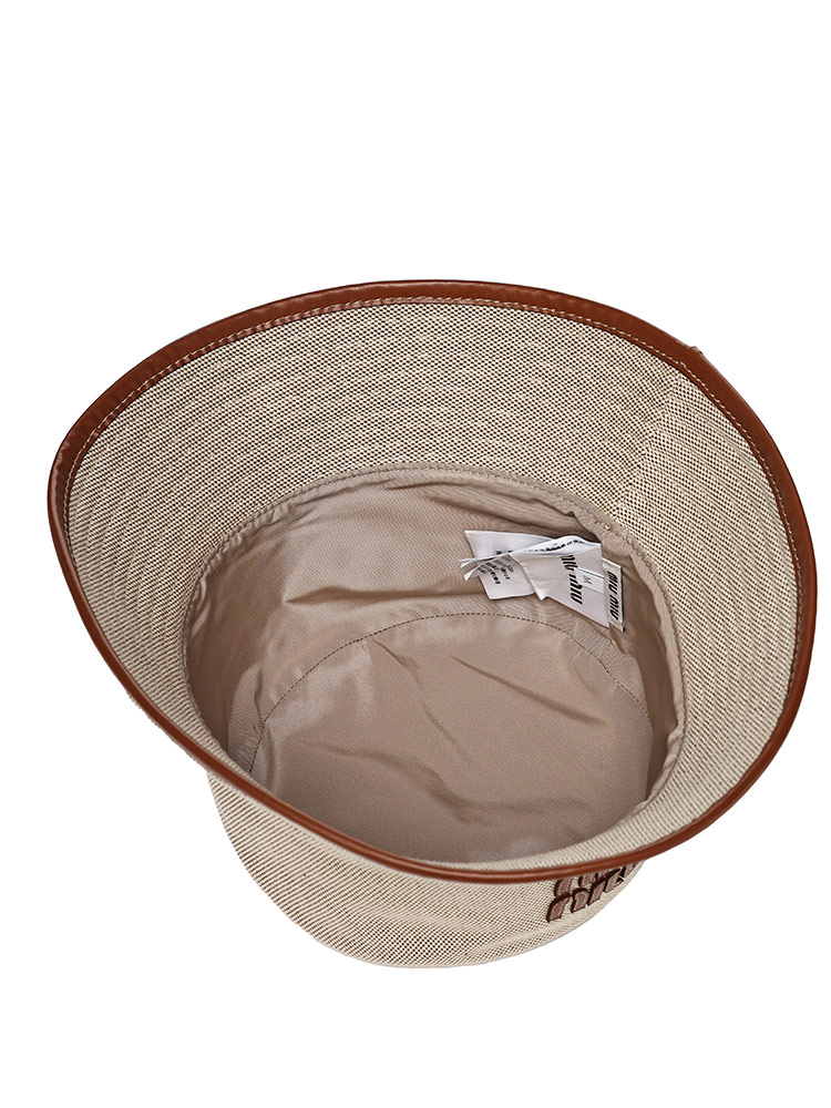 miu miu（ミュウミュウ） 帽子 バケットハット レディース キャンバス