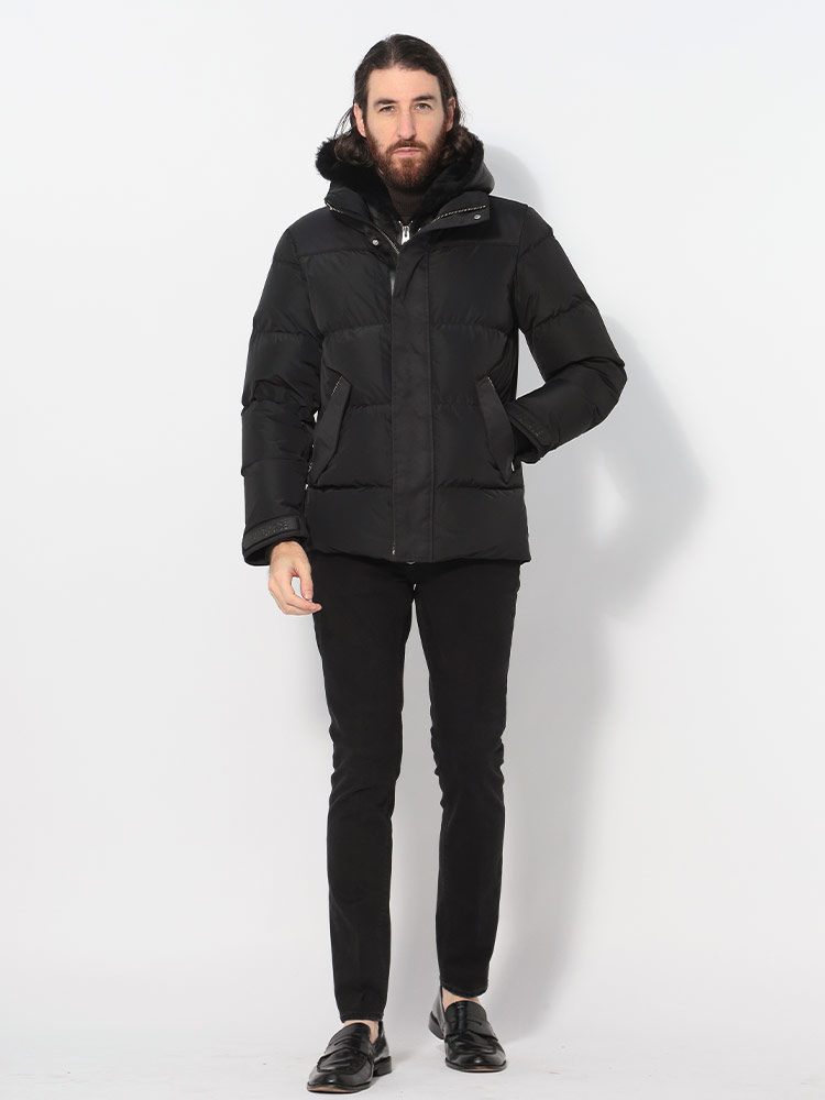 Mackage マッカージュ MACKAGE ムートンレイヤード フルジップ