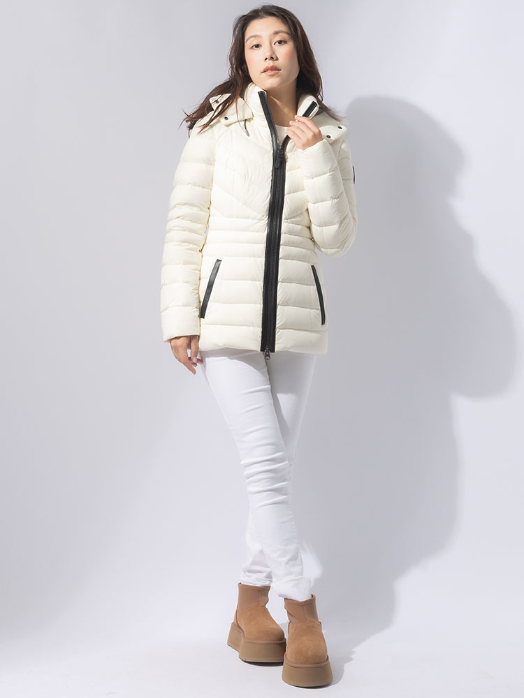 Mackage マッカージュ MACKAGE ファーフード フルジップ ダウン