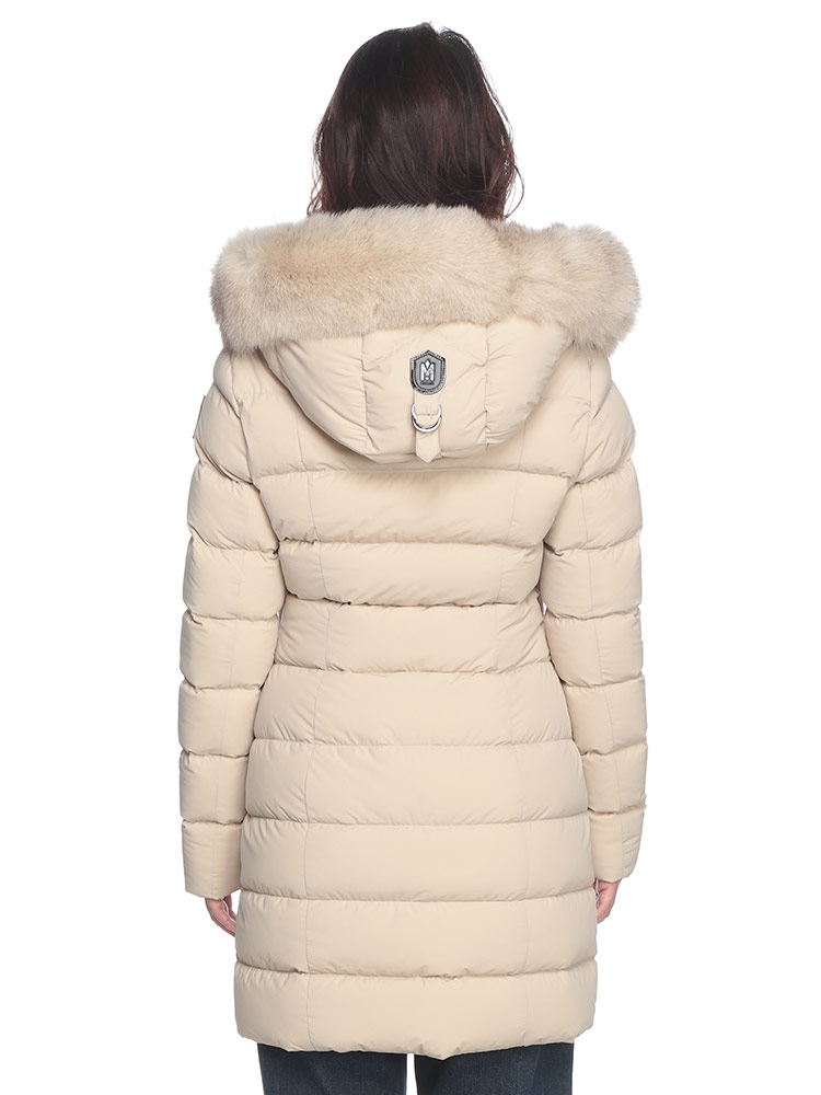 Mackage　マッカージュ　 ダウンコート　ダブルジップ　ファー MACKAGE (マッカージュ) ファーフード フルジップ ダウンコート