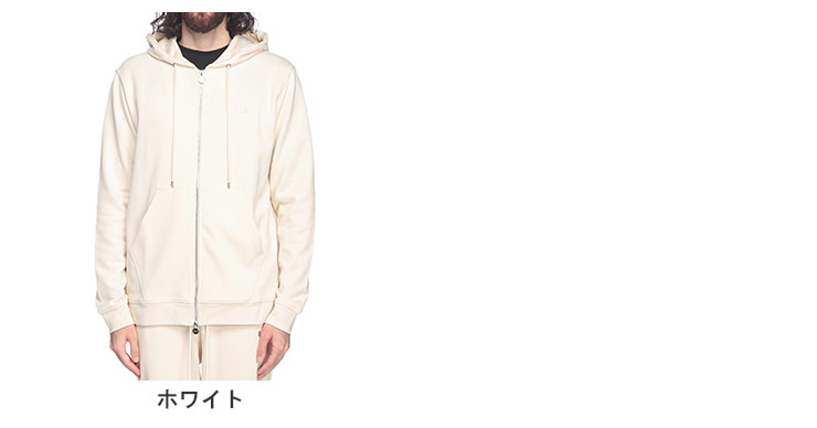 BALR.（ボーラー） メタルロゴ フルジップ パーカー Q-SERIES ZIP