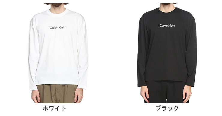 カルバンクライン メンズ 長袖 Tシャツ ホワイト Mサイズ カルバンクライン メンズ 長袖 Tシャツ ホワイト Mサイズ