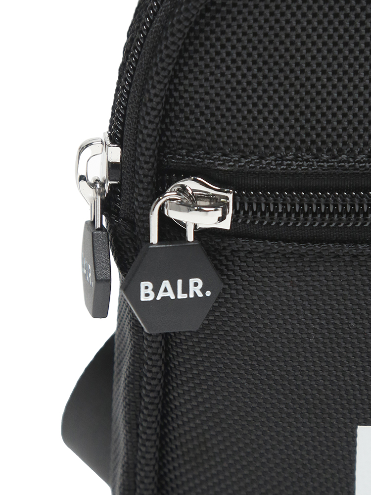 【ぺき様】BALR. パーカー ショルダーバッグ ボディバッグ ボーラー BALR.（ボーラー） ロゴプリント ショルダーバッグ メンズ U-SERIES