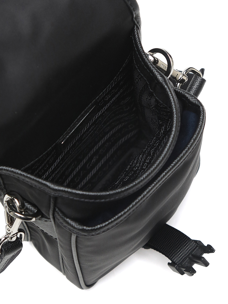PRADA プラダ Re-Nylon ミニポーチ バッグ ブラック クーポン】プラダ PRADA PRADA プラダ ReーNylon ショルダー