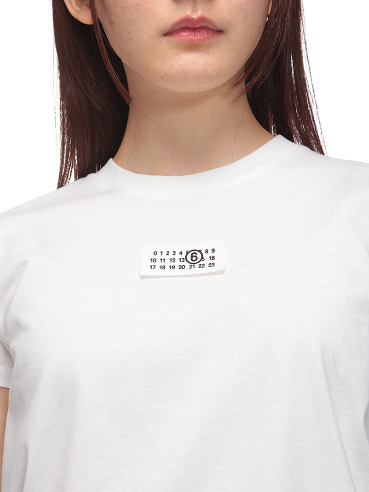 [あす着] メゾンマルジェラ Maison Margiela クルーネックTシャツ レディース MM6 エムエムシックス メゾン マルジェラ Maison Margiela 半袖 T