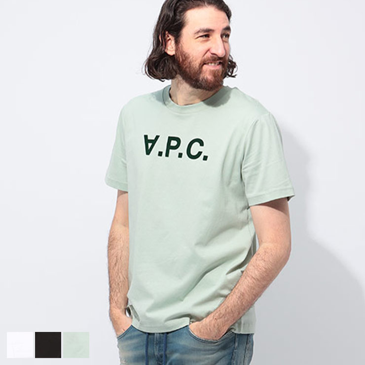 【新品】A.P.C .フロッキープリントTシャツ Sサイズ A.P.C. アーペーセー フロッキー ロゴ クルーネック 半袖 T