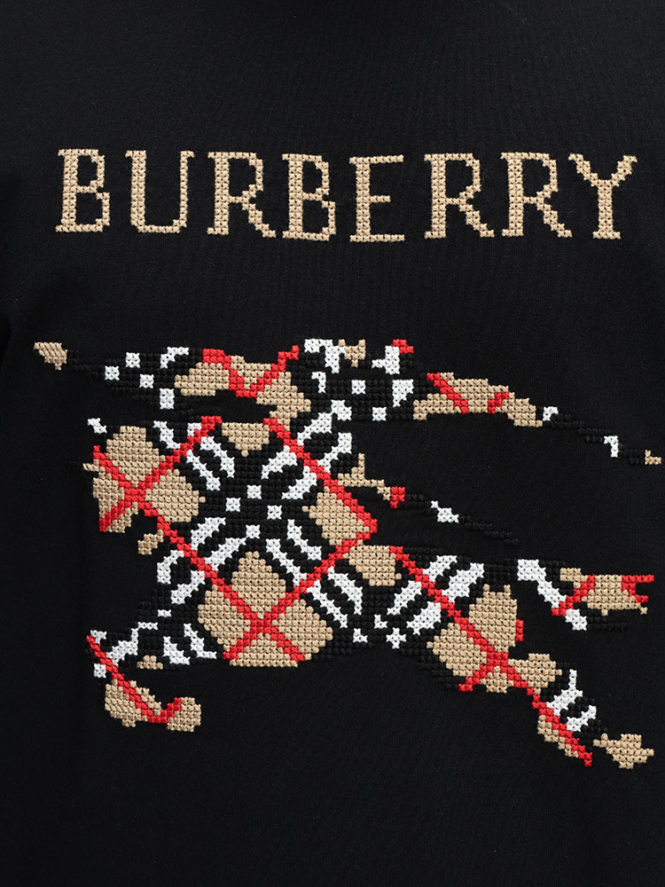 BURBERRY（バーバリー） クロスステッチ EKD コットン クルーネック