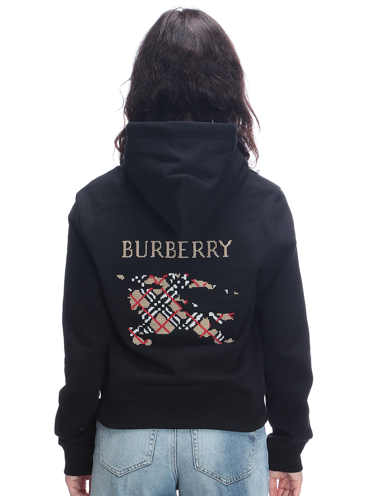 BURBERRY（バーバリー） クロスステッチロゴ プルオーバー パーカー