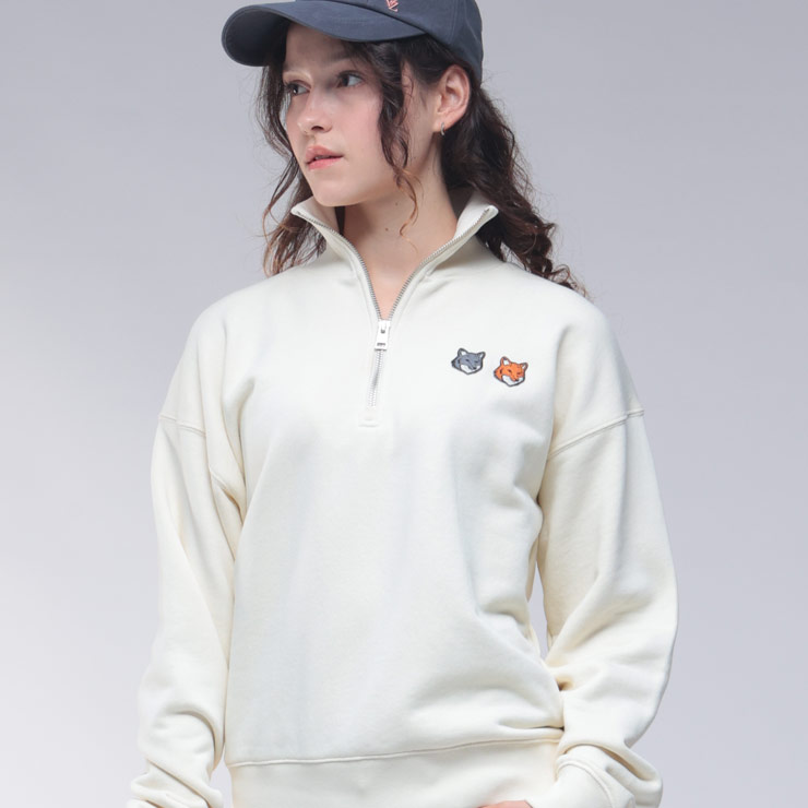 MAISON KITSUNÉ ホワイト トレーナー M org.jpg