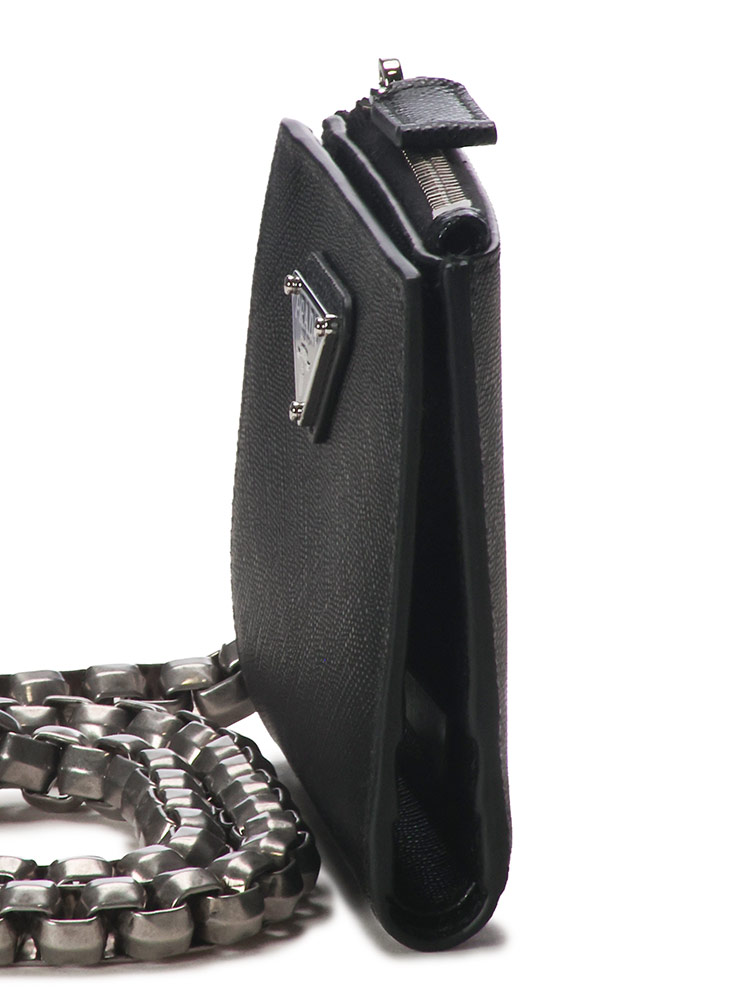 PRADA（プラダ） チェーン付 サフィアーノレザー 財布 PR2ML0492HJD