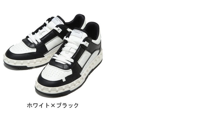 VALENTINO（ヴァレンティノ） メンズ フリードット カーフスキン ロー