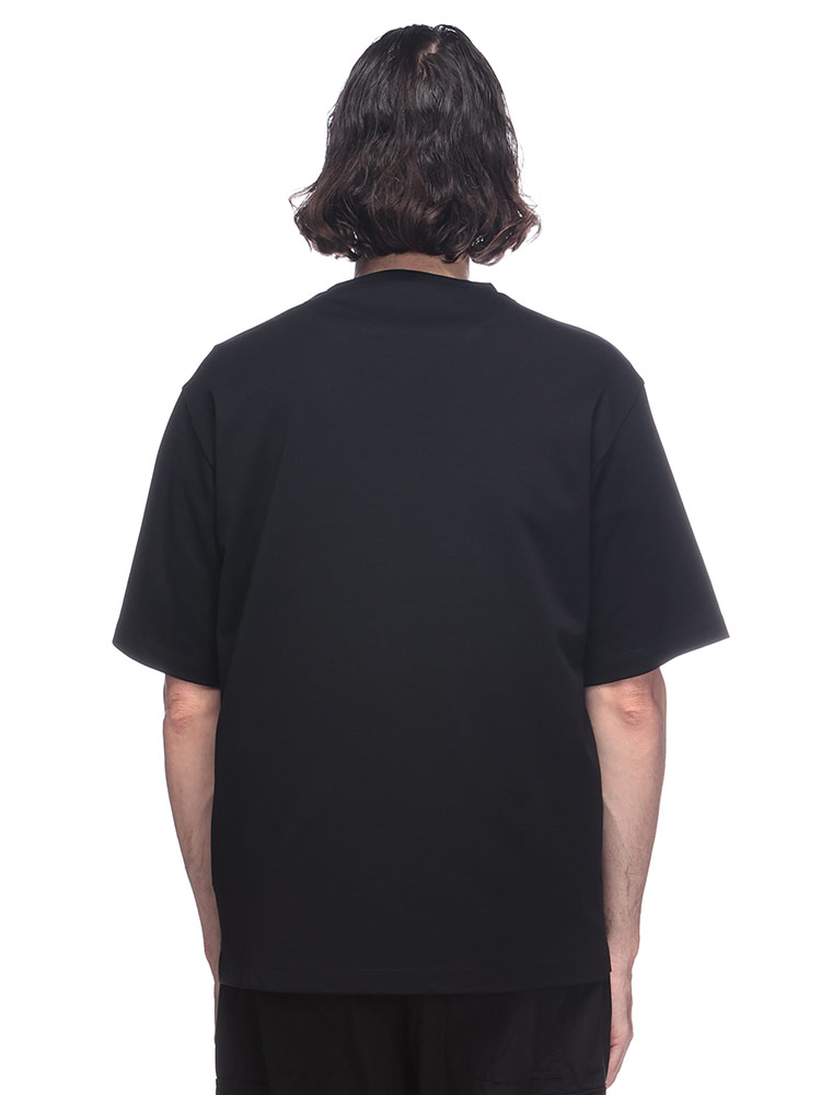 PRADA（プラダ） Tシャツ メンズ トライアングル ロゴ プレート クルー