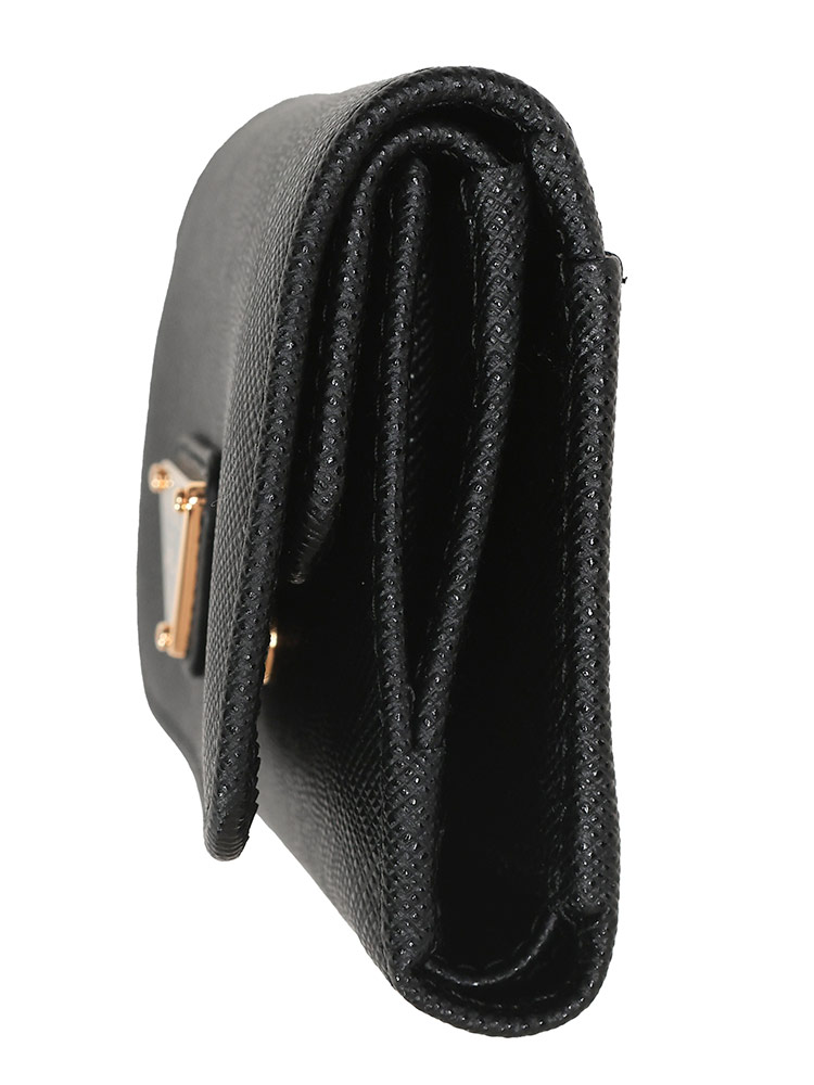 PRADA（プラダ） サフィアーノ トライアングルロゴ 二つ折り財布