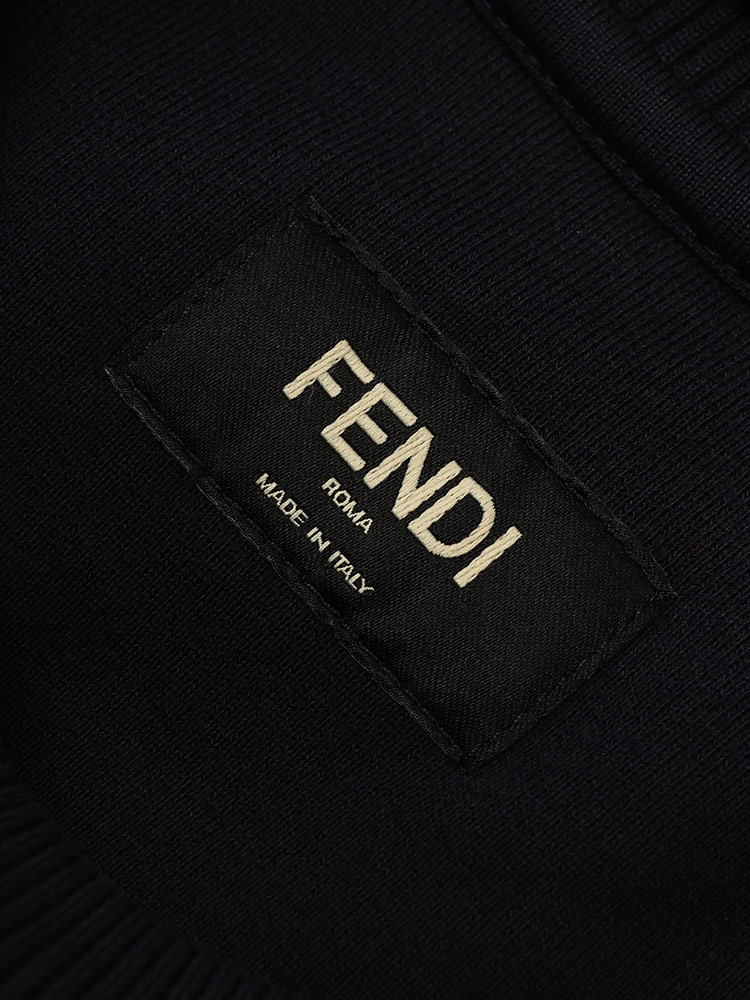 FENDI（フェンディ） トレーナー トップス メンズ ワンポイントロゴ 