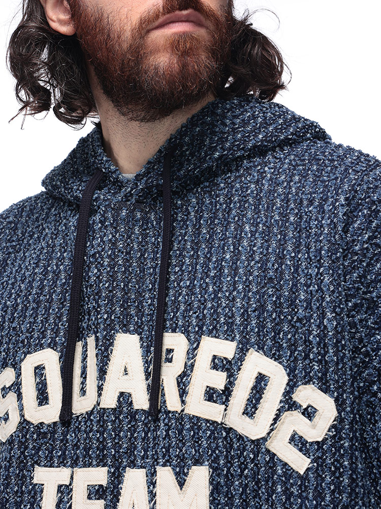 DSQUARED2（ディースクエアード） パーカー トップス メンズ ツイード