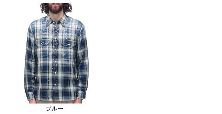 DSQUARED2（ディースクエアード） シャツ 長袖 トップス メンズ ライン