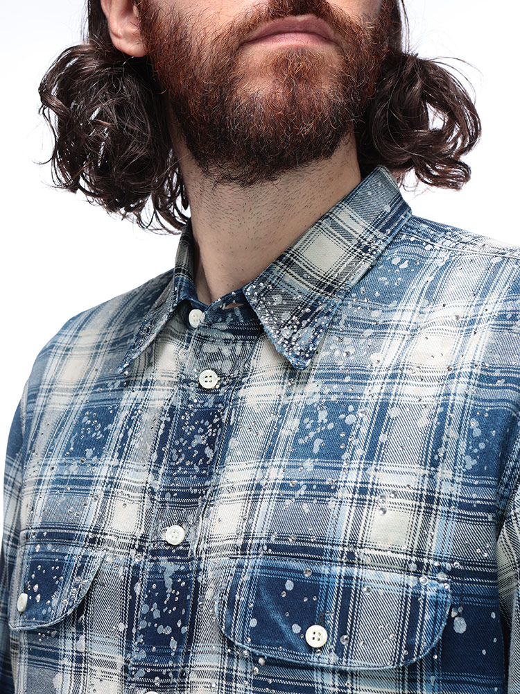 DSQUARED2（ディースクエアード） シャツ 長袖 トップス メンズ ライン