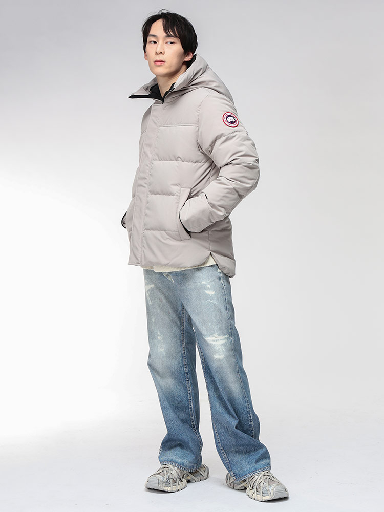 CANADA GOOSE（カナダグース） ダウン メンズ フード ダブルジップ