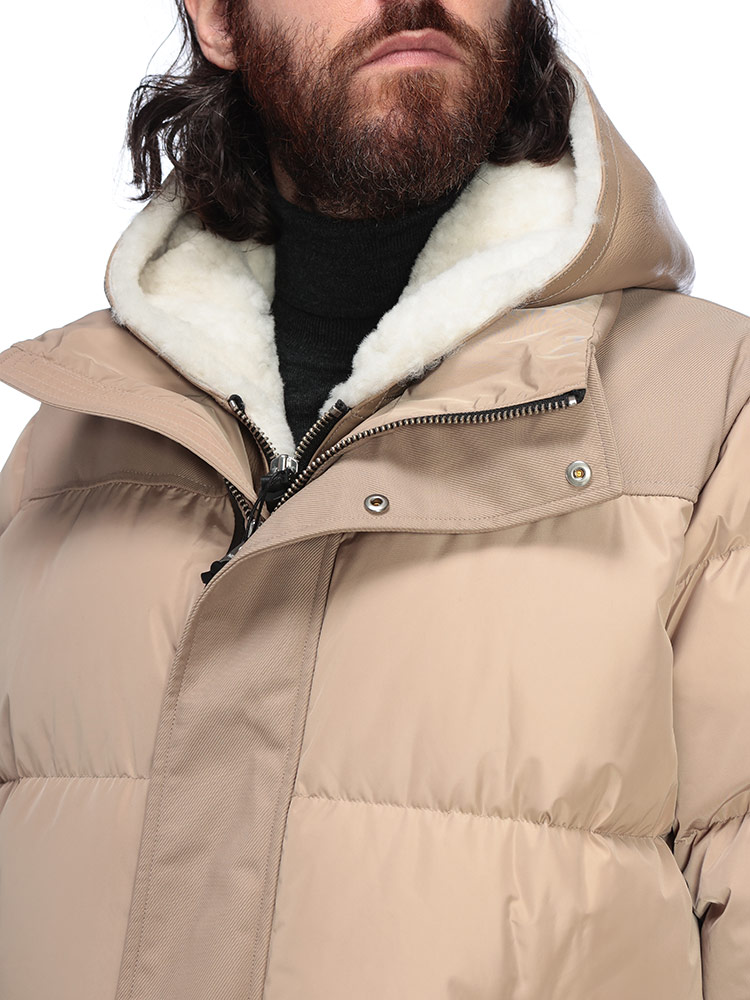 Mackage マッカージュ ダウン ブルゾン MACKAGE ムートンレイヤード