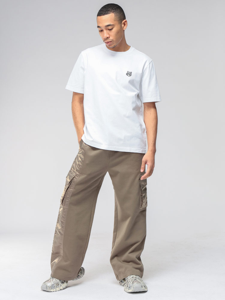 MAISON KITSUNE コットンリネン フード サファリ シャツ 関税込＊MAISON KITSUNE＊ コットンジャージー プリントTシャツ