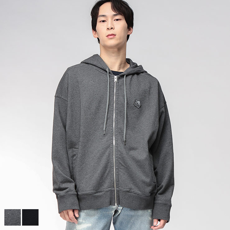 MAISON KITSUNE（メゾン キツネ） パーカー メンズ スウェット 刺繍