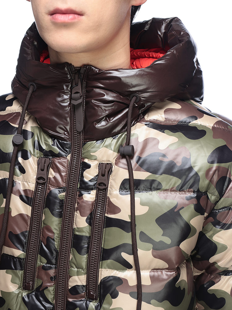 Mackage マッカージュ ダウン メンズ ダウンブルゾン カモフラージュ