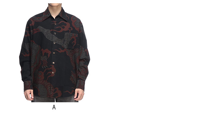 Our Legacy（アワーレガシー） シャツ メンズ 総柄 蛇柄 長袖シャツ