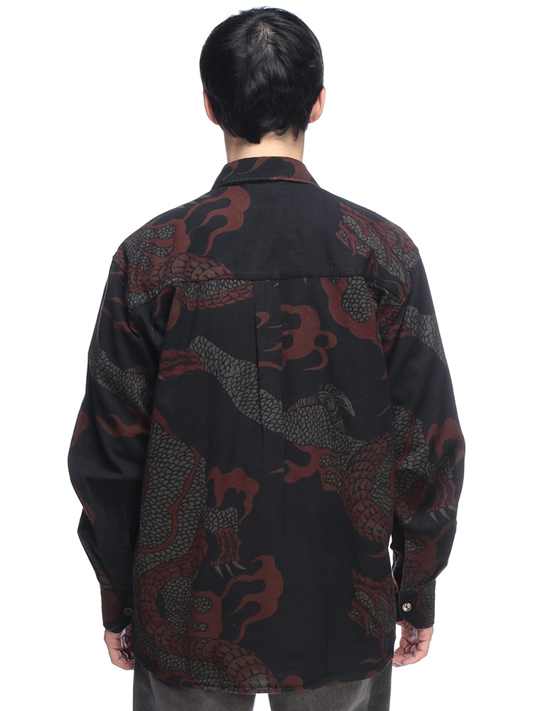 Our Legacy（アワーレガシー） シャツ メンズ 総柄 蛇柄 長袖シャツ