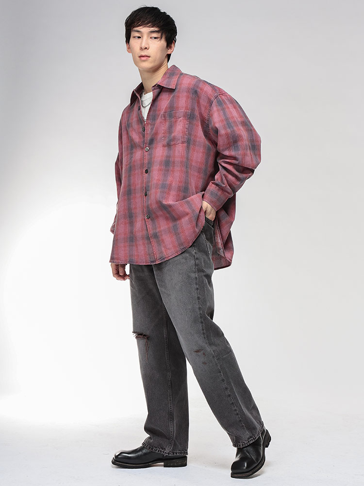 Our Legacy（アワーレガシー） シャツ メンズ チェック柄 総柄 長袖