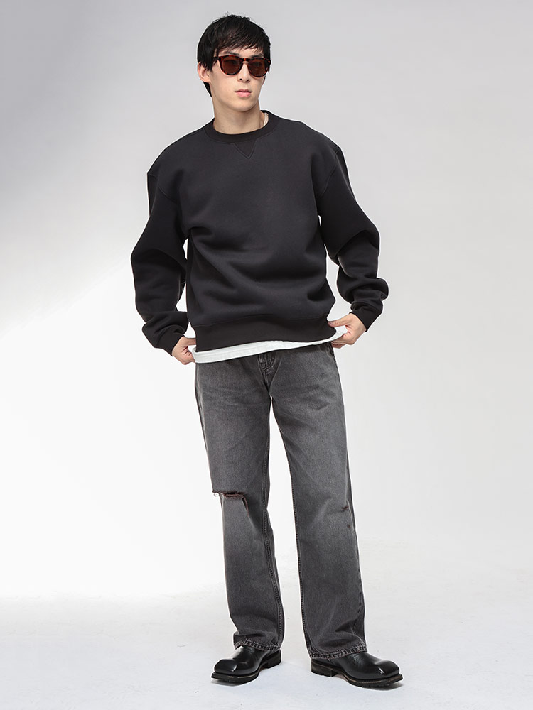 Our Legacy（アワーレガシー） スウェット メンズ 無地 裏起毛 クルー