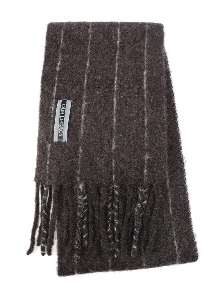 Our Legacy（アワーレガシー） マフラー メンズ ロゴ アルパカ混