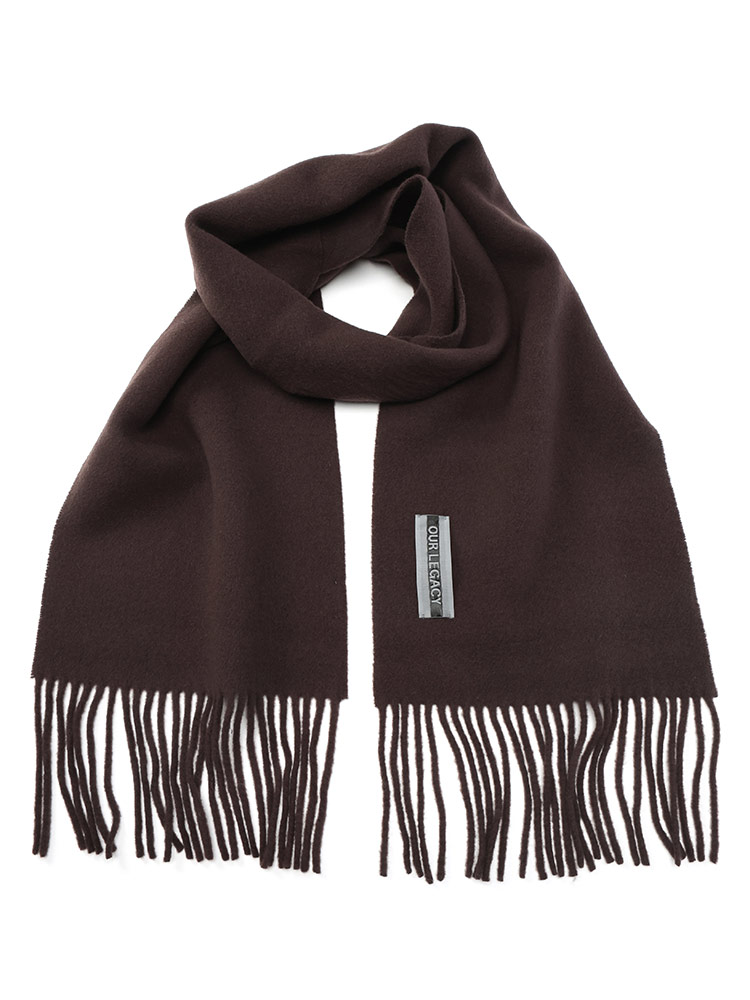 Our Legacy（アワーレガシー） マフラー メンズ ウール ロゴ フリンジ