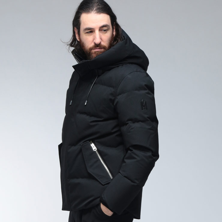 Mackage マッカージュ ダウン ブルゾン メンズ ロゴ レイヤード