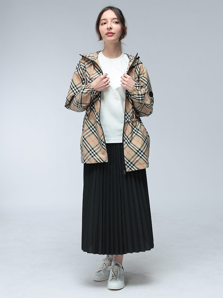 BURBERRY（バーバリー） ブルゾン レディース ロゴ フード クラシカル