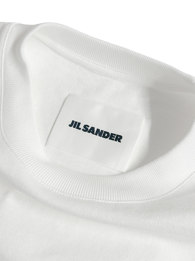 JIL SANDER（ジルサンダー） Tシャツ メンズ ロゴ プリント クルー