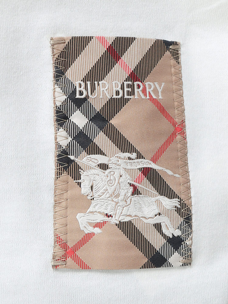 BURBERRY（バーバリー） Tシャツ レディース ロゴ チェックラベル
