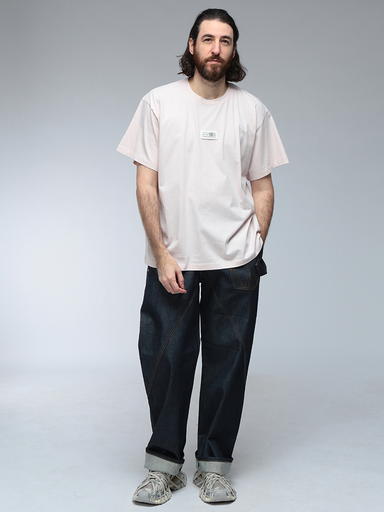 MM6 Maison Margielaメゾンマルジェラ グラフィック半袖Tシャツ MM6 エムエムシックス メゾン マルジェラ Tシャツ メンズ Maison